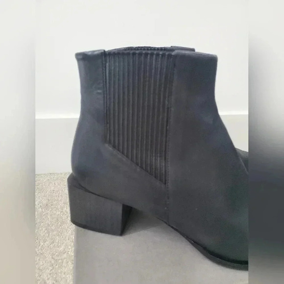 Coclico block heel Sibyl Ringo black leather booties - Picture 2 of 10